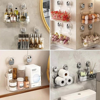 No Drill Bathroom Storage Rack – Buy 1 Get 1 Free