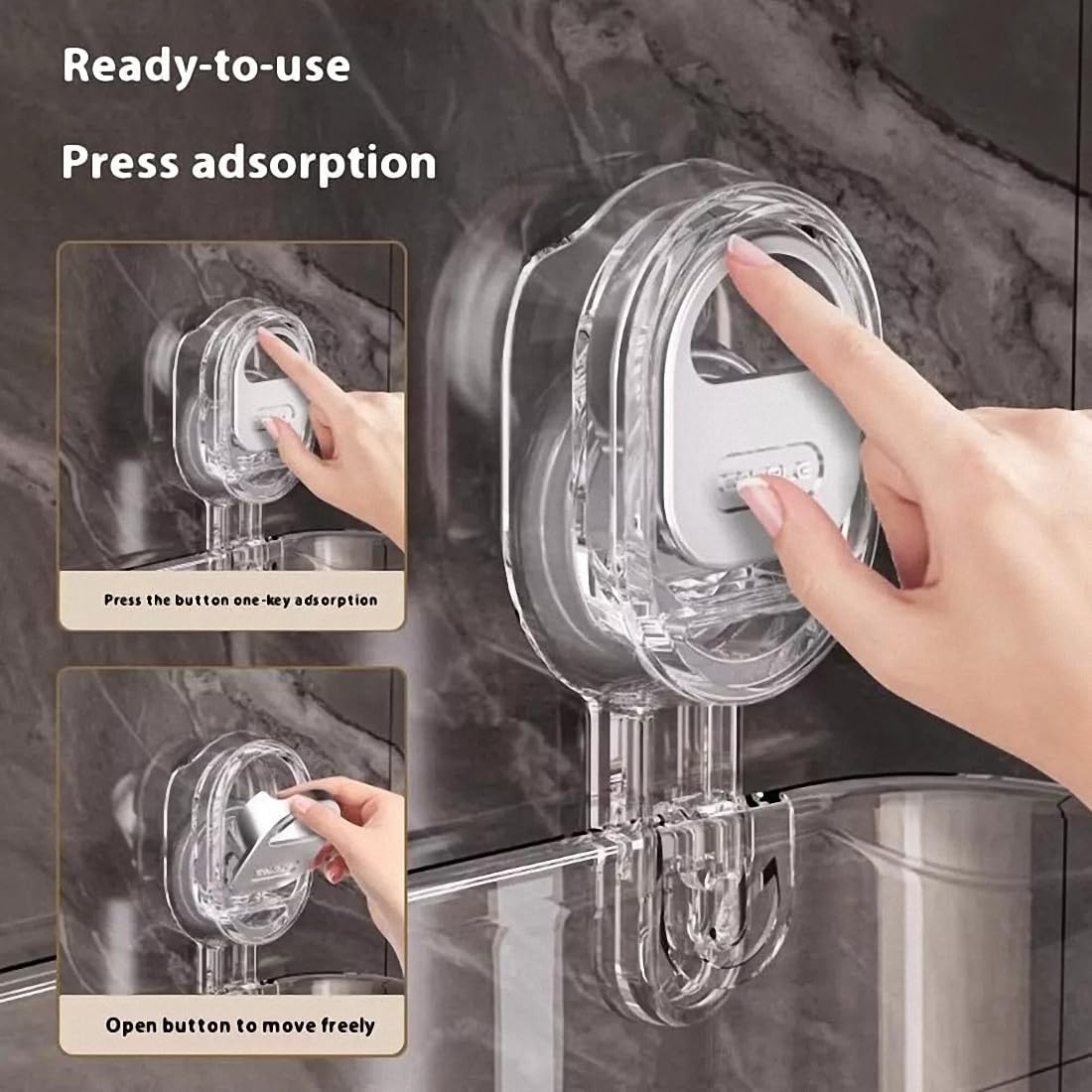 No Drill Bathroom Storage Rack – Buy 1 Get 1 Free