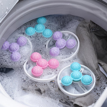 LintAway Smart Laundry Cleaning Balls (Pack of 4) - Buy 1 Get 1 Free