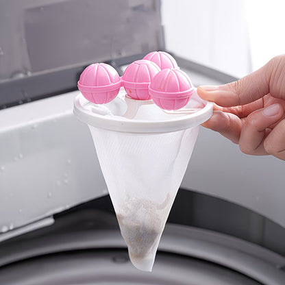 LintAway Smart Laundry Cleaning Balls (Pack of 4) - Buy 1 Get 1 Free